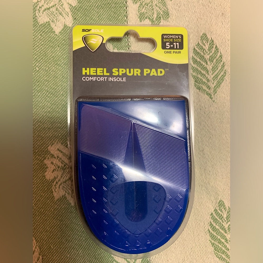 Sofsole Heel Spur Pad Comfort Insole (Women’s Shoe Size 5-11)